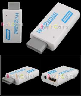 New Wii to HDMI HD 720P 1080P + 3.5mm Converter Adapter  
