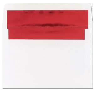  Red Foil Lined A9 Envelopes Arts, Crafts & Sewing