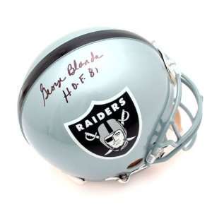 George Blanda Oakland Raiders Autographed Full Size Pro 