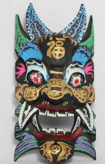 CHINESE HANDWORK PAINTING 福OLD WOOD MASK ★★★★★  