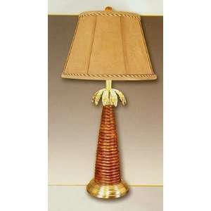  Woodcrest Palm Tree Table Lamp