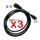 TV Out Cable Micro Hdmi to HDMI for Samsung Epic 4G Eternity Droid X 