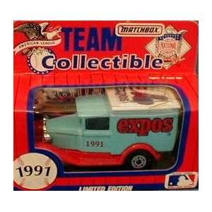  Montreal Expos 1991 Matchbox MLB Diecast Ford Model A 