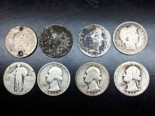 Silver Lot   *LOOK* Great Mix Standing / Seated Liberty, Walker 