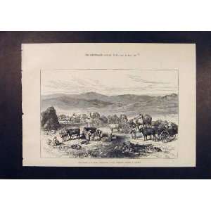  Bolan Pass Road Quetta Transport Stores Print 1885