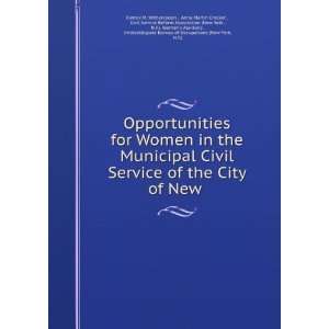   for Women in the Municipal Civil Service of the City of New