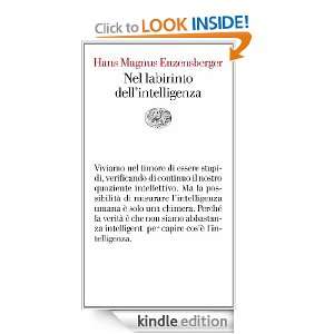 Nel labirinto dellintelligenza (Vele) (Italian Edition): Hans Magnus 
