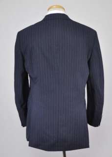 Authentic $2150 Gianfranco Ferre 100% Wool Double Breasted Suit US 46 