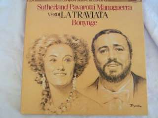 La Traviata Joan Sutherland Pavarotti Manuguerra 2175  