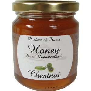 Manoir des Abeilles · Chestnut tree honey, glass jar · 250g (8.8 oz)