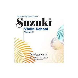   : Suzuki Violin School, Volume 2   Compact Disc: Musical Instruments