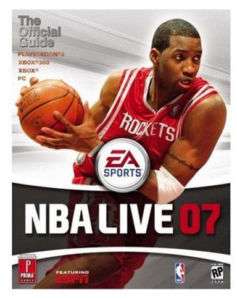NBA Live 07 Official Game Guide/XBOX/360/PC/Prima/ESPN  