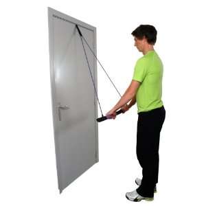   Flex Exercise Bar (Bar + Tubing + Door Anchor): Sports & Outdoors