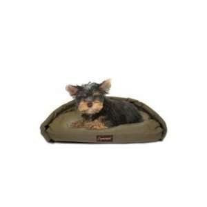  ABO Gear Adelaide Dog Bed, Medium   28x18, Olive Green 