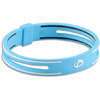 Phiten S Pro Titanium X30 Bracelet 6.75 Blue LOOK