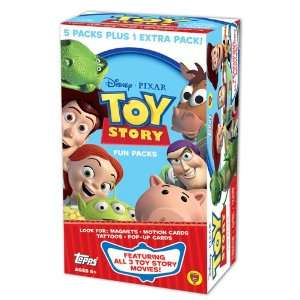  Toy Story Trading Cards and Stickers Value Box: Sports 