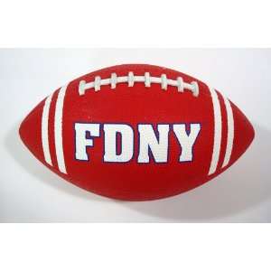  Authentic FDNY Jr Football   2011 World Police and Fire 