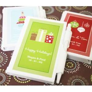  A Winter Holiday Personalized Notebook Favors Health 