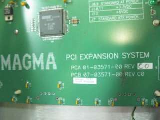   System 07/01 03571 00 13 PCI SLOT W/3XOVT 2764 01 & PICMG CARD  