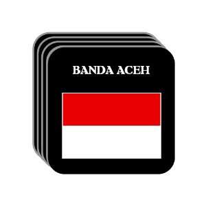  Indonesia   BANDA ACEH Set of 4 Mini Mousepad Coasters 
