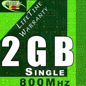 2GB RAM Memory for ASUS Eee PC 1005PE 1005PR Netbook  
