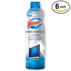  Windex Electronics Aerosol, 9.70 Ounce (Pack of 6) Health 