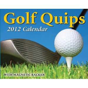  Golf Quips 2012 Mini Desk Calendar: Office Products