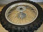 COMPLETE FRONT WHEEL YAMAHA WR250X 21 RIM WITH BRAKE ROTOR MX DIRT 