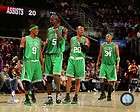 Rajon Rondo, Kevin Garnett, Ray Allen, & Paul Pierce Boston Celtics 