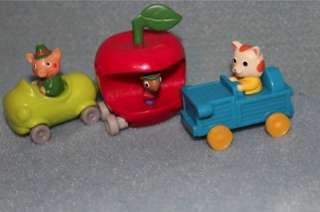   Busytown LOT of 3 Toy Vehicles Cars Lowly Worm, Mr. Fumble  