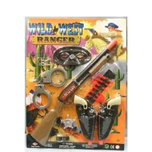  Wild West Ranger COMBO TOY GUN DART SET: Includes: Dart Shooting 