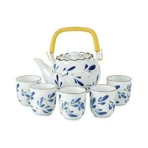  Chinese Blue Tea Set 