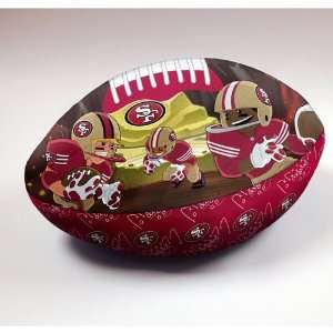  San Francisco 49ers NFL Football Rush Pillow: Sports 