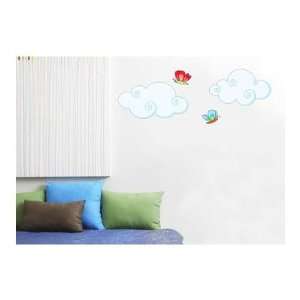  Ludo Clouds Wall Decal