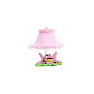    Sweet Pink Leap Frog Lamp by Just Too Cute: Kitchen & Dining