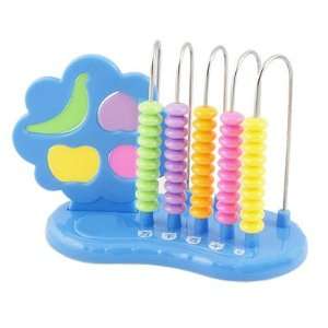   Fruit Tree Shaped Frame Colorful 50 Beads Abacus Counting Toy: Baby