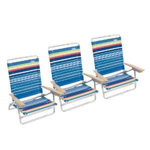  Aloha 5 Position Beach Chair: Patio, Lawn & Garden