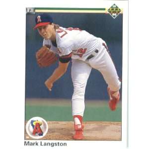  1990 Upper Deck # 783 Mark Langston California Angels 