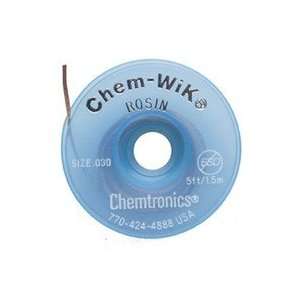 Chemtronics 2 50L   Chemtronics Chem Wik Desoldering Braid, Rosin Flux 