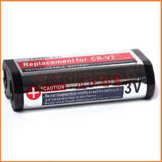 Battery for CRV3 Pentax Optio 33LF 33L 33WR 43WR S30  