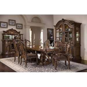  San Mateo 5 pc Dining Room Set: Home & Kitchen