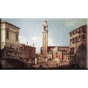   Santi Apostoli 30x18 Streched Canvas Art by Canaletto: Home & Kitchen