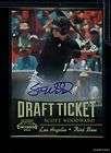 2011 Contenders Scott Woodward auto draft ticket  