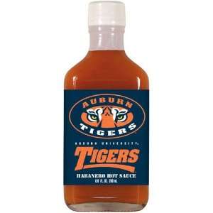  Auburn Tigers Hot Sauce 6.6oz Habenero Flask Kitchen 
