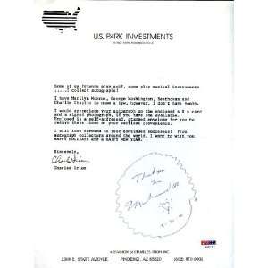  Muhammad Ali Autographed Letter PSA/DNA: Sports & Outdoors