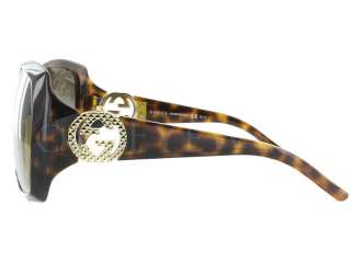NEW Gucci GG 3503S 791HA 3503 791 Havana Brown Sunglasses  