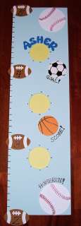 Personalized Custom Wooden Growth Chart with Childs Name and Picture 