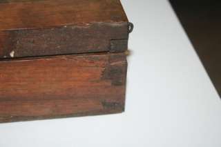 Antique wood Rifle Gun Box Display Case  