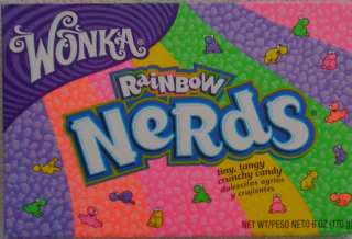 Boxes of 6 oz.Nestle Wonkas Nerds Candy  NEW  