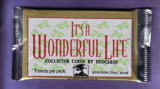 Duo Cards Its A Wonderful Life Collector Cards Pack!  